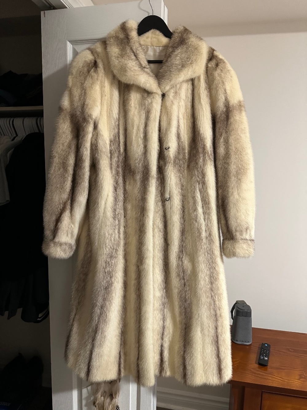 Mink fur coat